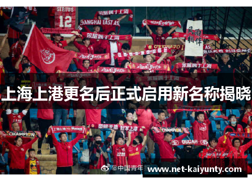 上海上港更名后正式启用新名称揭晓